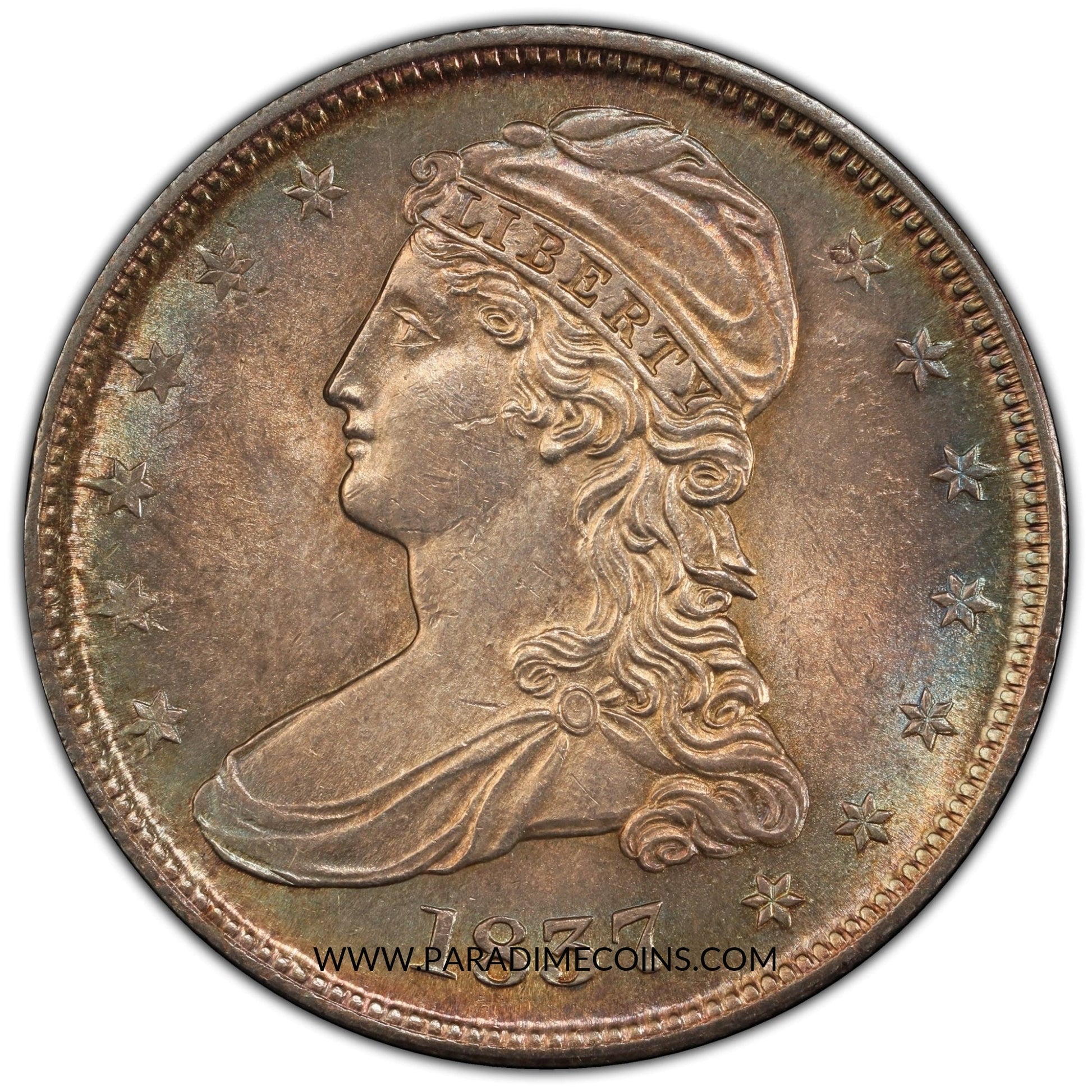 1837 50C MS62 PCGS - Paradime Coins | PCGS NGC CACG CAC Rare US Numismatic Coins For Sale