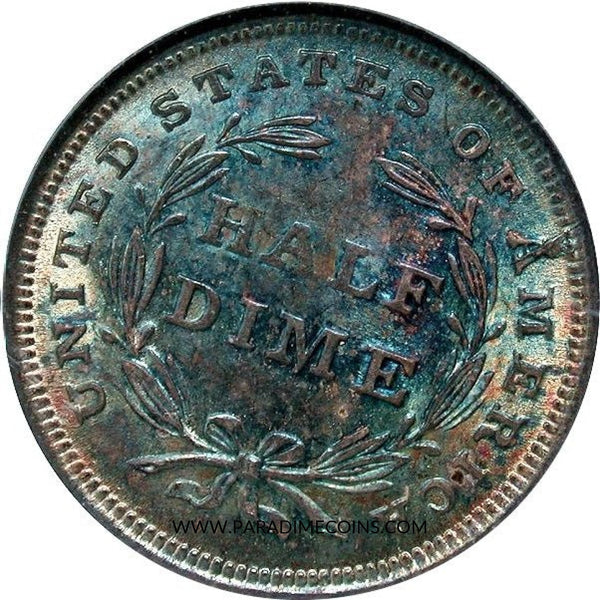 1837 H10C SEATED NO STARS SM DT MS65 OH NGC CAC - Paradime Coins | PCGS NGC CACG CAC Rare US Numismatic Coins For Sale