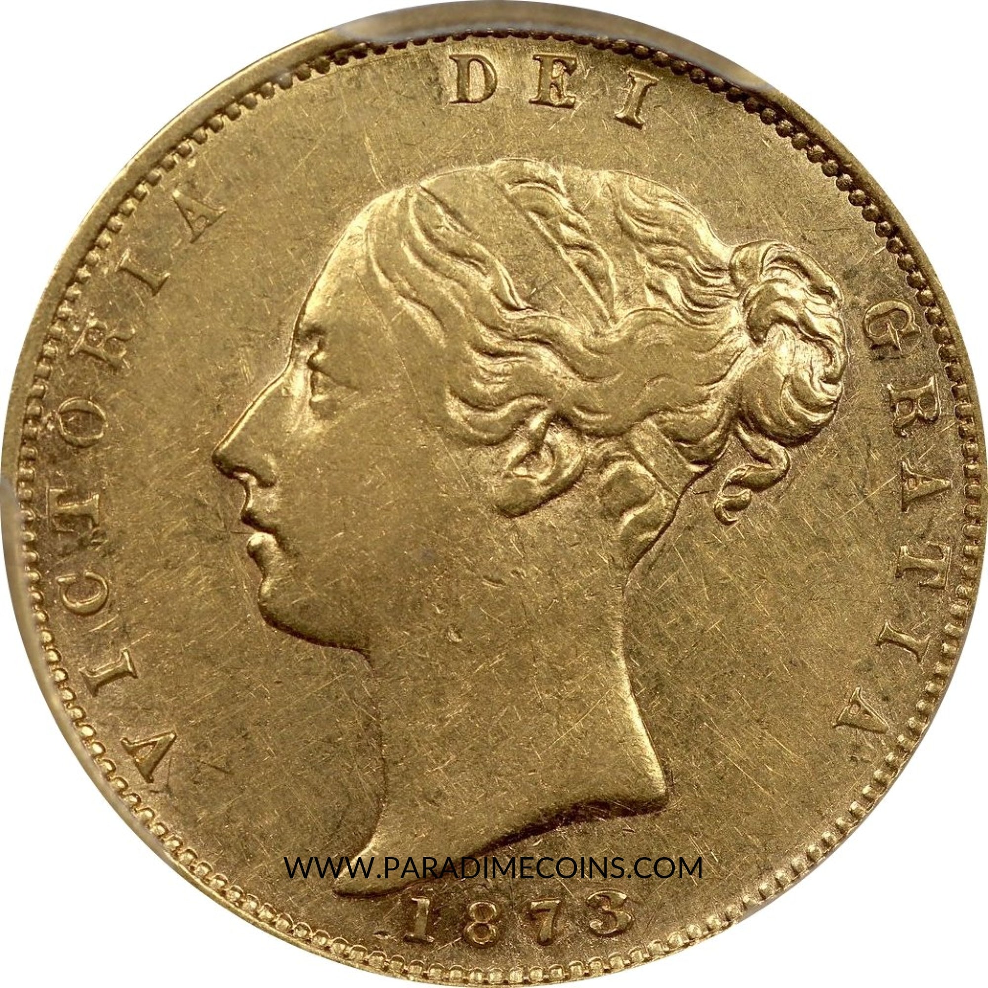 1837-M 1/2 SOV AU50 AUSTRALIA PCGS - Paradime Coins | PCGS NGC CACG CAC Rare US Numismatic Coins For Sale