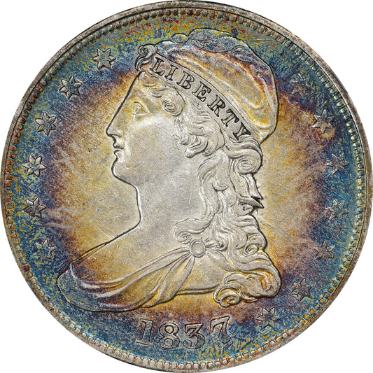 1837 50C AU53 NGC - Paradime Coins | PCGS NGC CACG CAC Rare US Numismatic Coins For Sale