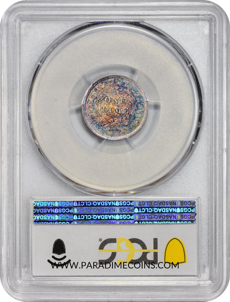 1838 10C NO DRAPERY LARGE STARS AU55 PCGS CAC - Paradime Coins | PCGS NGC CACG CAC Rare US Numismatic Coins For Sale
