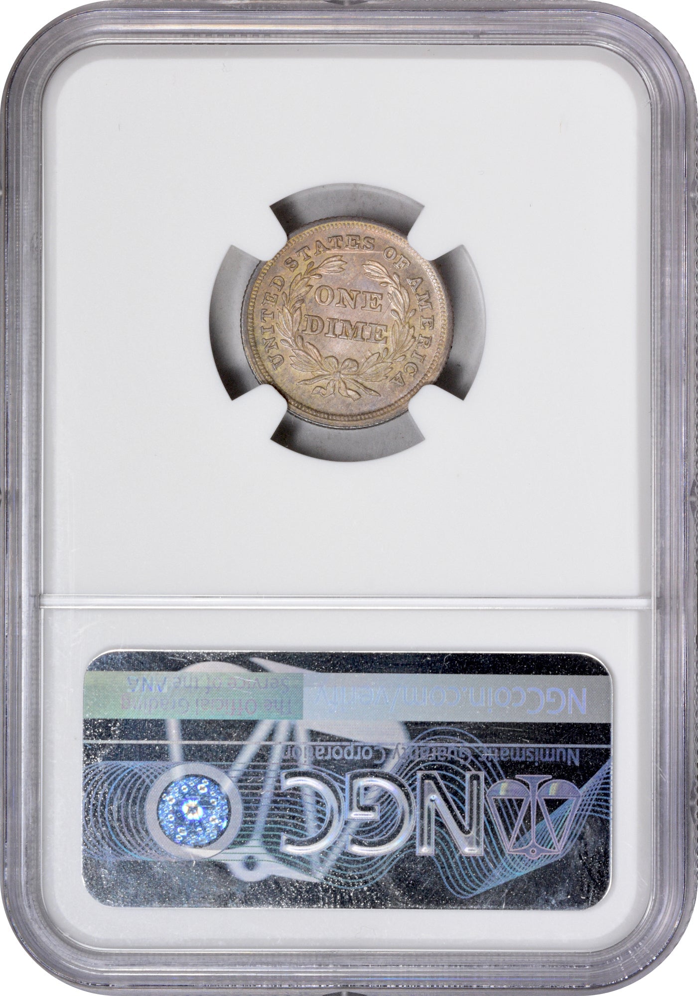 1838 10C PARTIAL DRAPERY MS66+ NGC CAC EX "Col." E.H.R Green - Paradime Coins | PCGS NGC CACG CAC Rare US Numismatic Coins For Sale