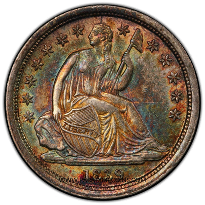 1839 10C NO DRAPERY MS63 PCGS - Paradime Coins | PCGS NGC CACG CAC Rare US Numismatic Coins For Sale