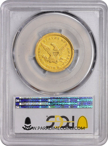1839-D $5 VG08 PCGS - Paradime Coins | PCGS NGC CACG CAC Rare US Numismatic Coins For Sale