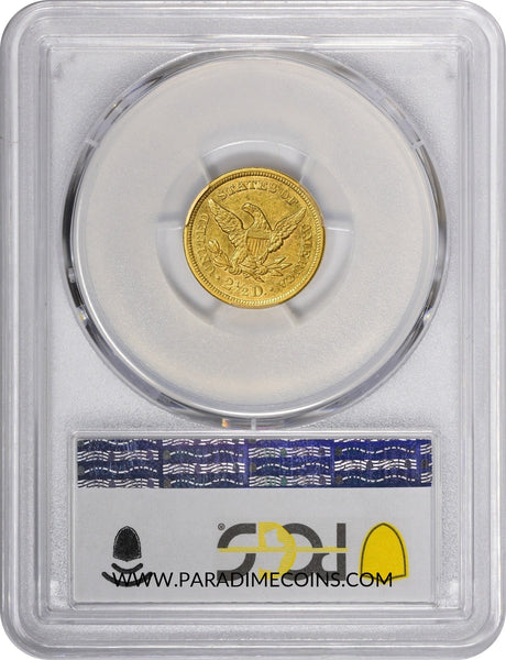 1842 $2.5 AU58 PCGS - Paradime Coins | PCGS NGC CACG CAC Rare US Numismatic Coins For Sale