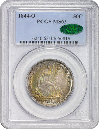 1844-O 50C MS63 PCGS CAC - Paradime Coins | PCGS NGC CACG CAC Rare US Numismatic Coins For Sale