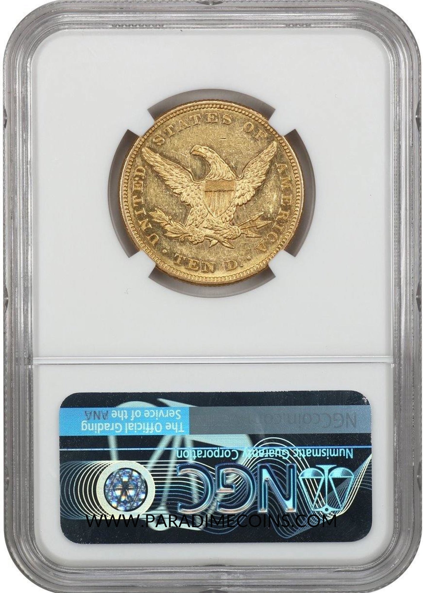 1846 $10 MS61 NGC - Paradime Coins | PCGS NGC CACG CAC Rare US Numismatic Coins For Sale