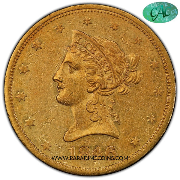 1846-O $10 AU55 PCGS - Paradime Coins | PCGS NGC CACG CAC Rare US Numismatic Coins For Sale