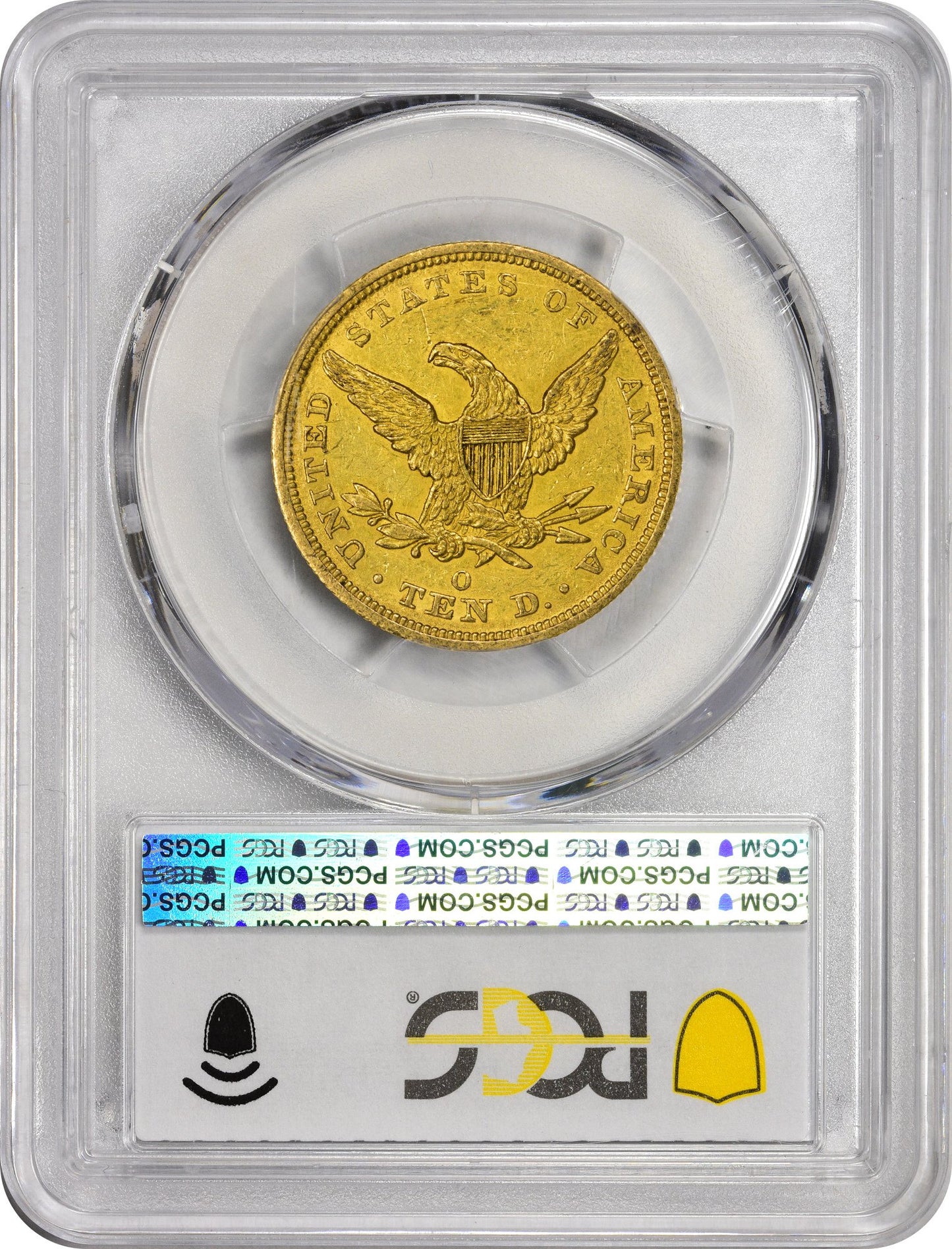 1846/'5'-O $10 AU55 PCGS CAC - Paradime Coins | PCGS NGC CACG CAC Rare US Numismatic Coins For Sale