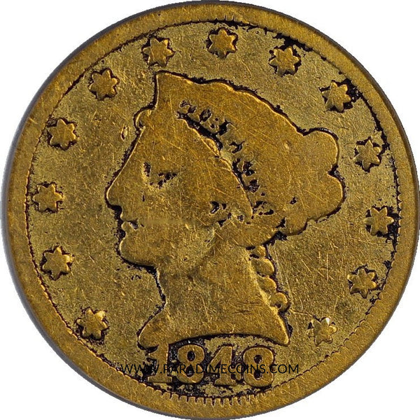 1848-C $2.5 G04 PCGS CAC OGH - Paradime Coins | PCGS NGC CACG CAC Rare US Numismatic Coins For Sale