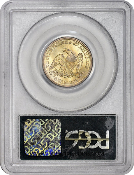 1852 25C MS66 OGH PCGS CAC - Paradime Coins | PCGS NGC CACG CAC Rare US Numismatic Coins For Sale