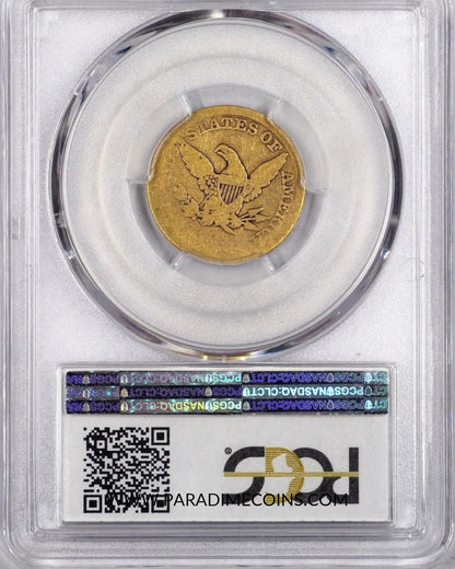 1852 $5 AG03 PCGS CAC - Paradime Coins | PCGS NGC CACG CAC Rare US Numismatic Coins For Sale