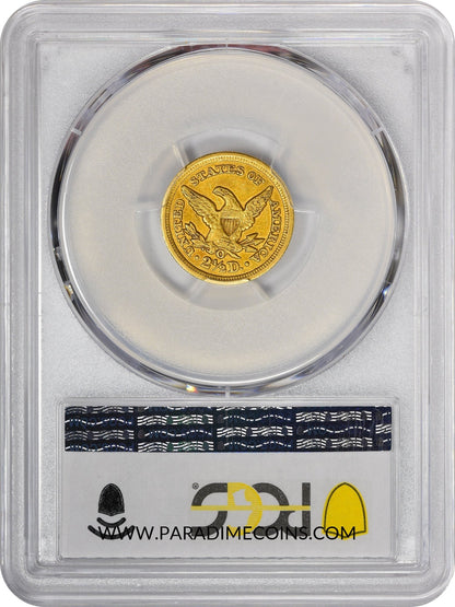 1852-O $2.5 AU58 PCGS CAC - Paradime Coins | PCGS NGC CACG CAC Rare US Numismatic Coins For Sale