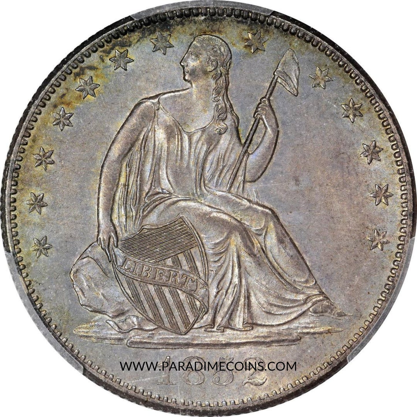 1852-O 50C MS62 PCGS CAC - Paradime Coins | PCGS NGC CACG CAC Rare US Numismatic Coins For Sale