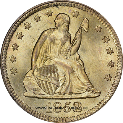 1852 25C MS66 OGH PCGS CAC - Paradime Coins | PCGS NGC CACG CAC Rare US Numismatic Coins For Sale