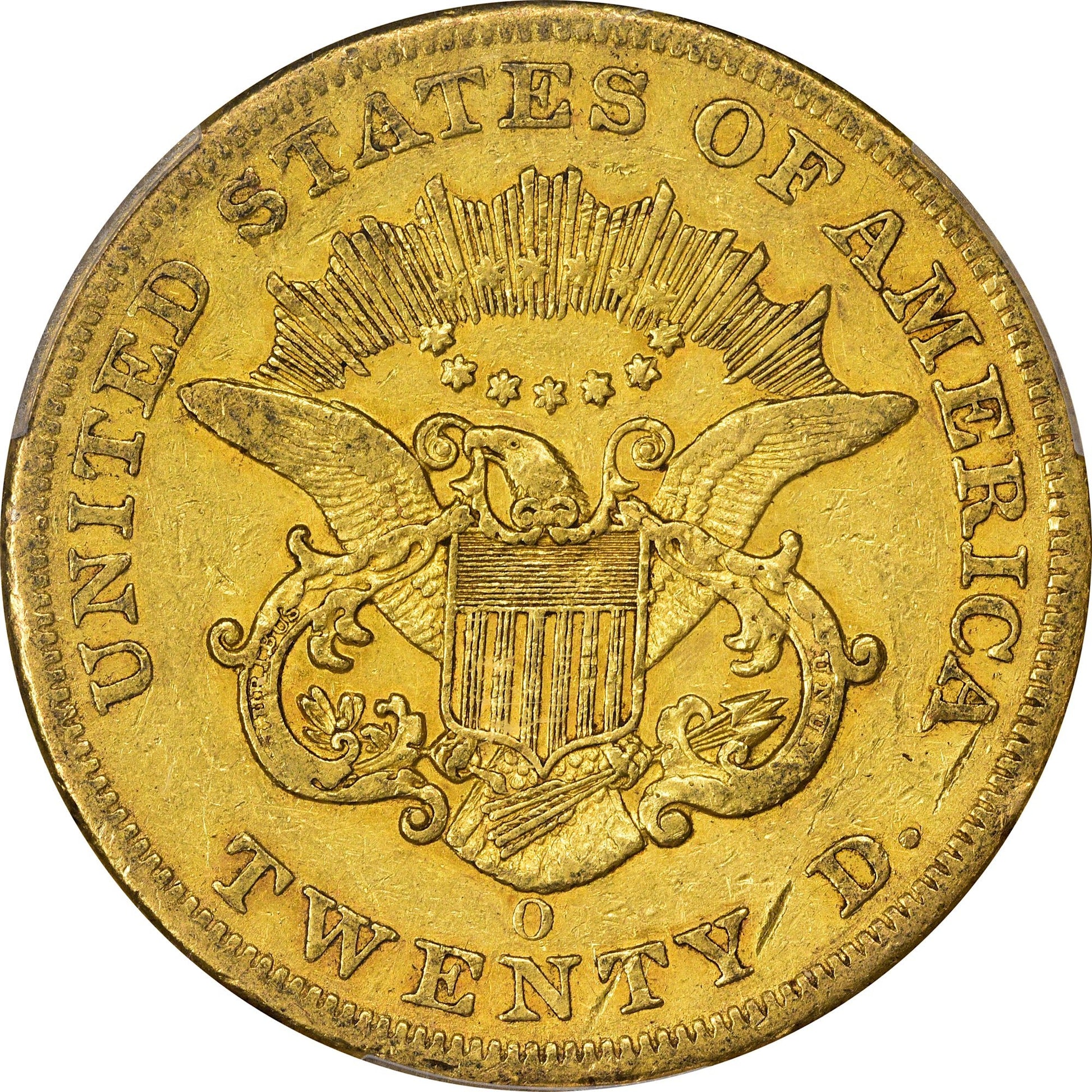 1853-O $20 XF40 PCGS - Paradime Coins | PCGS NGC CACG CAC Rare US Numismatic Coins For Sale