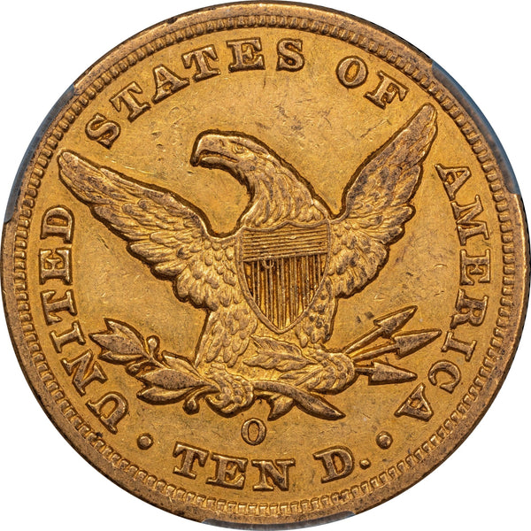 1853-O $10 AU55 CACG - Paradime Coins | PCGS NGC CACG CAC Rare US Numismatic Coins For Sale