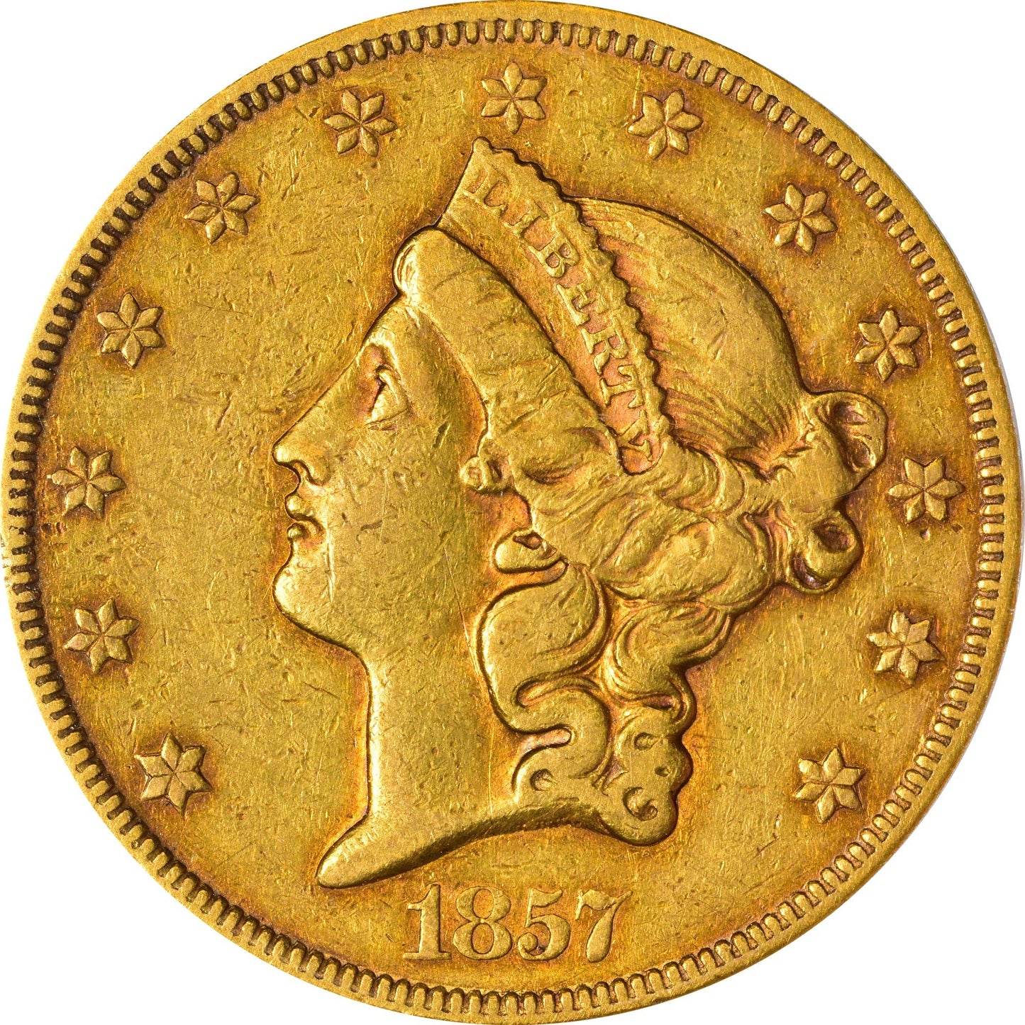 1857-O $20 VF35 OGH PCGS CAC - Paradime Coins | PCGS NGC CACG CAC Rare US Numismatic Coins For Sale