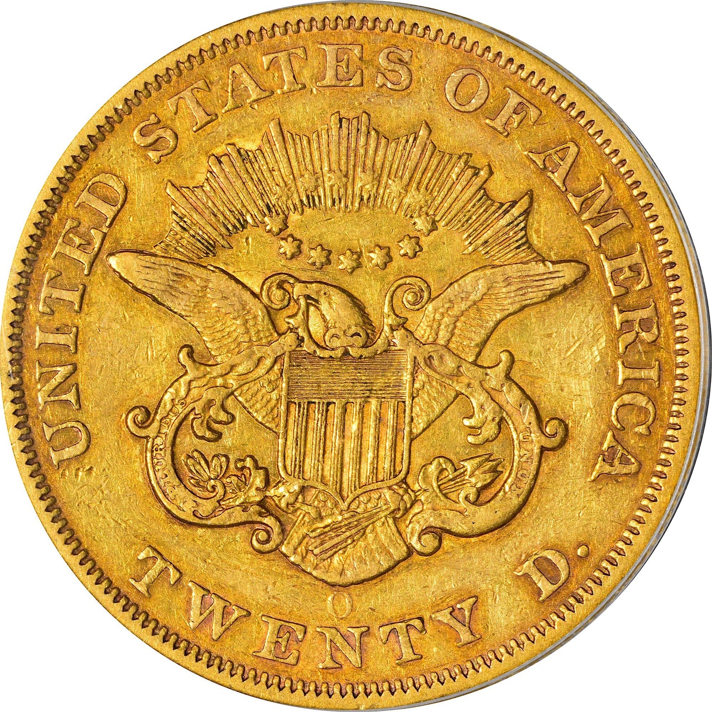 1857-O $20 VF35 OGH PCGS CAC - Paradime Coins | PCGS NGC CACG CAC Rare US Numismatic Coins For Sale