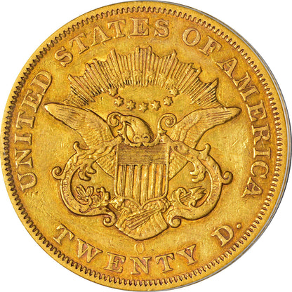 1857-O $20 VF35 OGH PCGS CAC - Paradime Coins | PCGS NGC CACG CAC Rare US Numismatic Coins For Sale