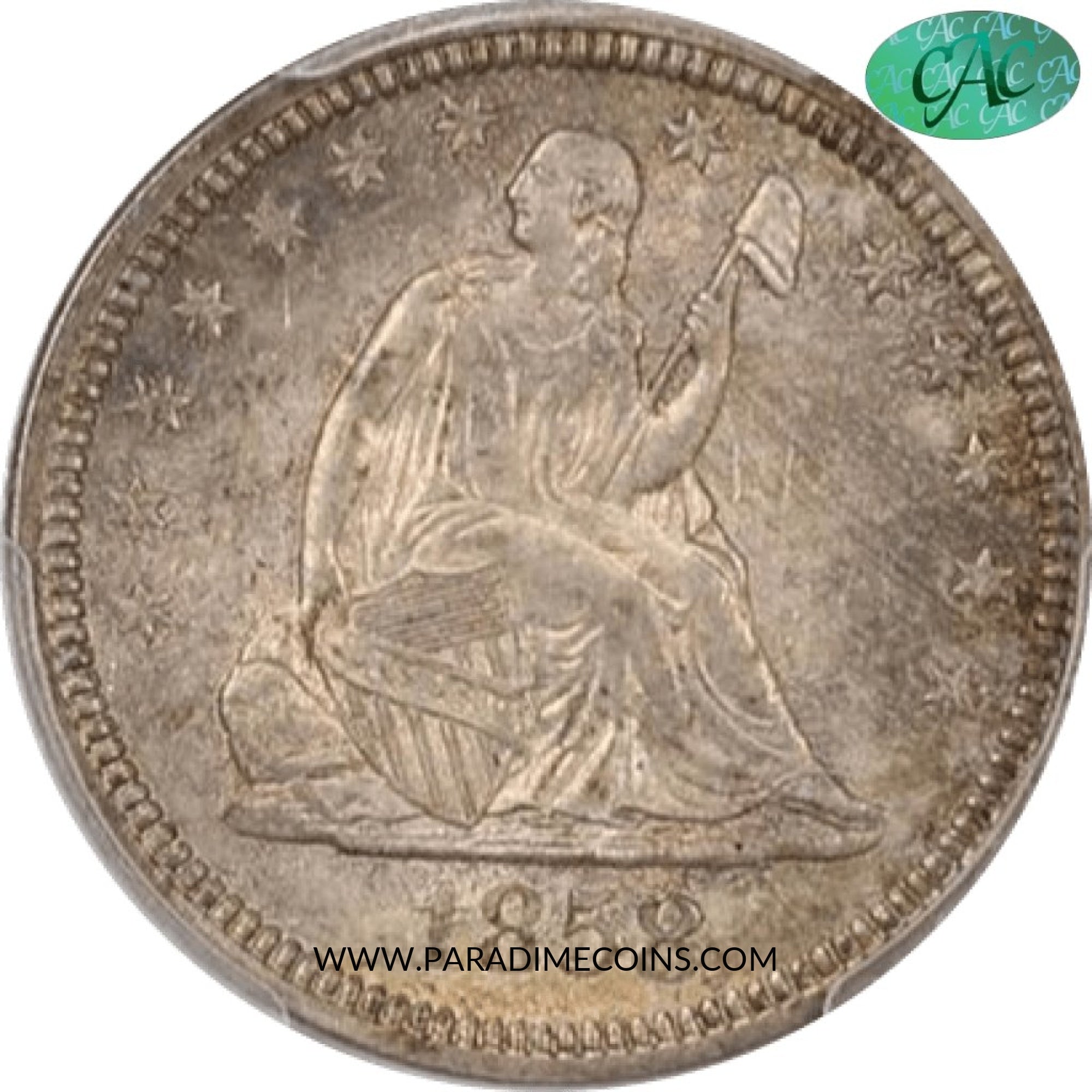1858 25C MS66 PCGS CAC - Paradime Coins | PCGS NGC CACG CAC Rare US Numismatic Coins For Sale