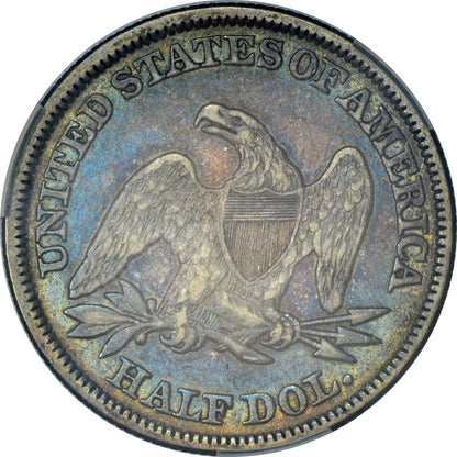 1858 50C VF35 CACG - Paradime Coins | PCGS NGC CACG CAC Rare US Numismatic Coins For Sale