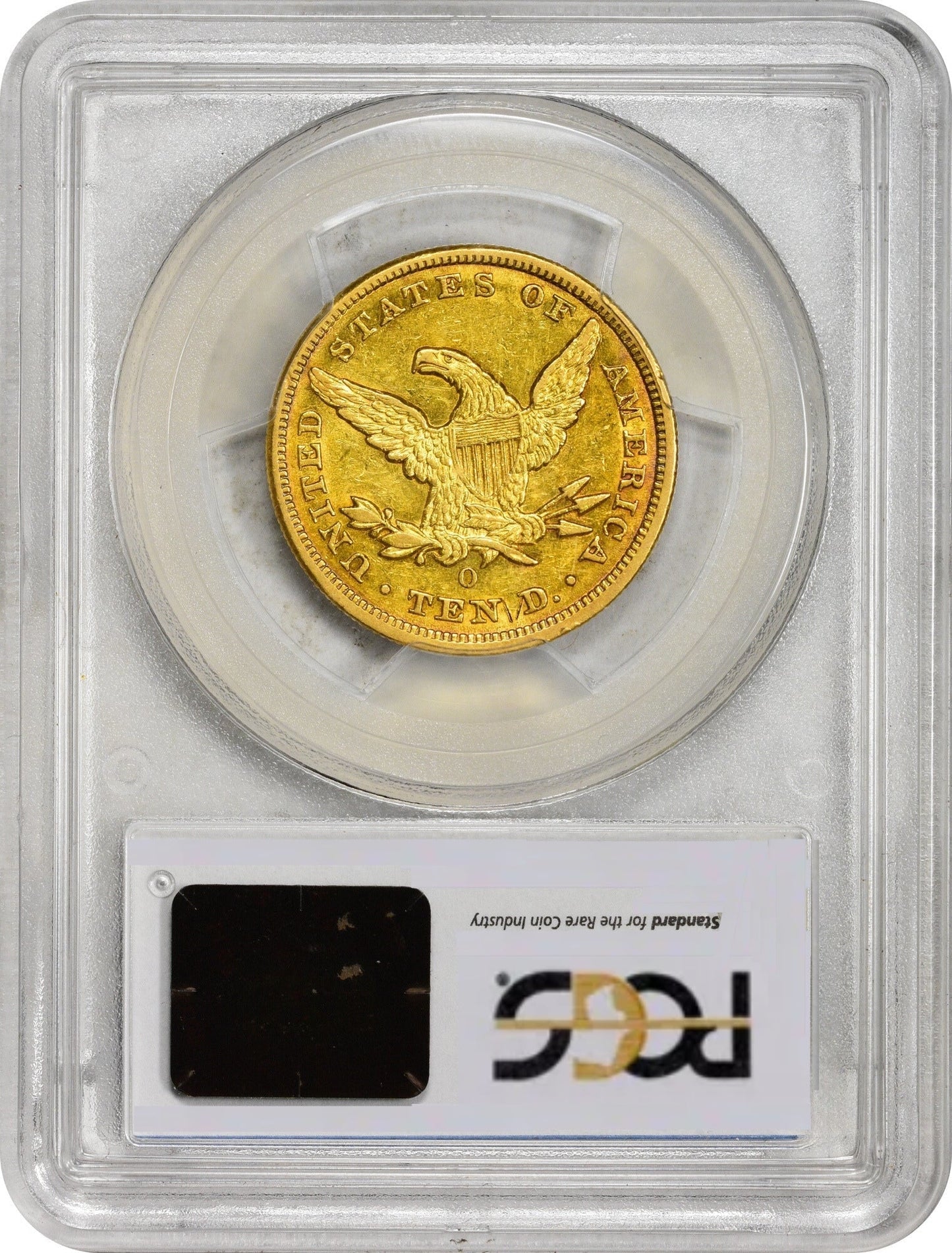 1858-O $10 AU55 PCGS CAC - Paradime Coins | PCGS NGC CACG CAC Rare US Numismatic Coins For Sale