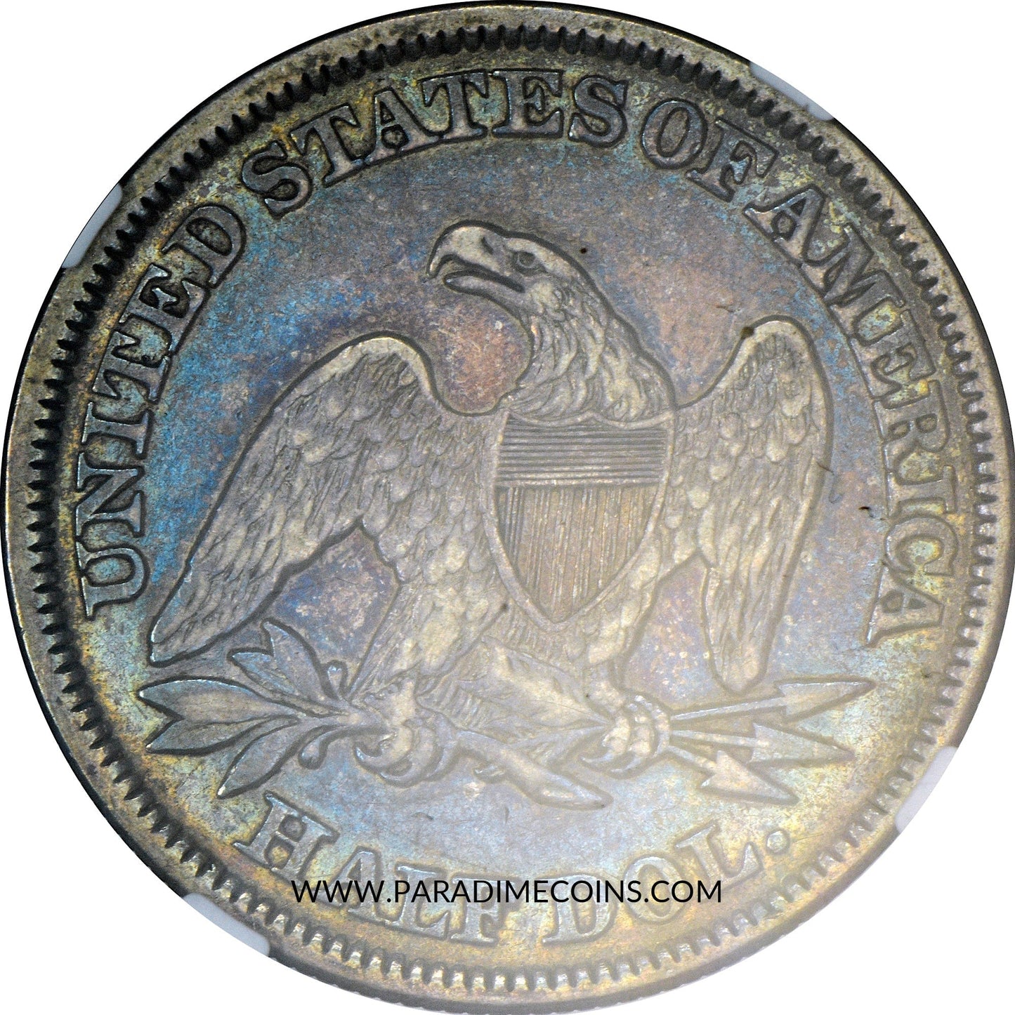 1858 50C VF35 NGC - Paradime Coins | PCGS NGC CACG CAC Rare US Numismatic Coins For Sale