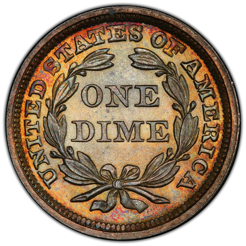1859 10C MS68 PCGS - Paradime Coins US Coins For Sale