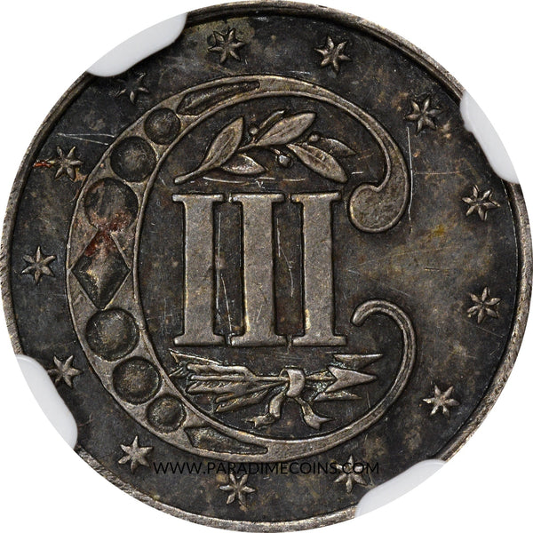 1859 3CS PR61 NGC - Paradime Coins | PCGS NGC CACG CAC Rare US Numismatic Coins For Sale