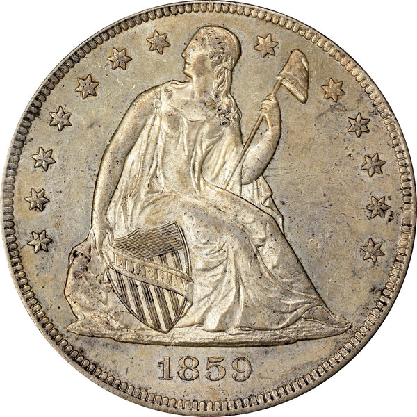 1859-O $1 MS62 PCGS CAC - Paradime Coins | PCGS NGC CACG CAC Rare US Numismatic Coins For Sale