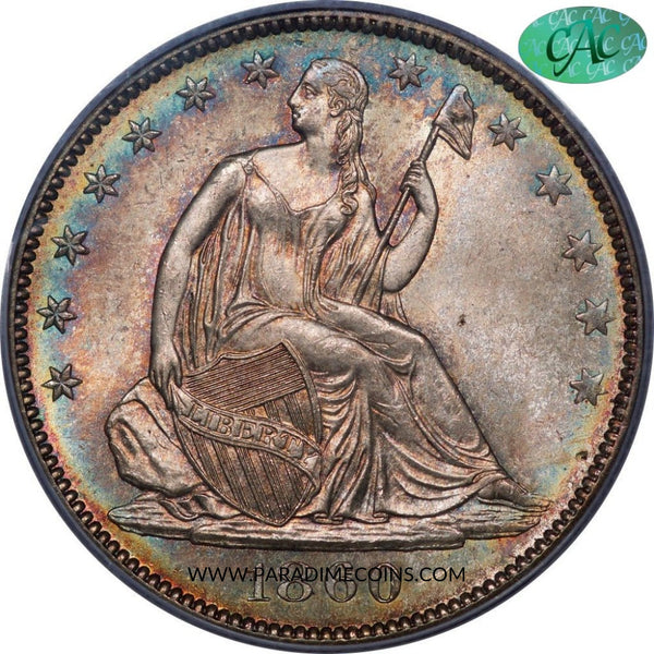 1860-O 50C MS66 OGH PCGS CAC - Paradime Coins | PCGS NGC CACG CAC Rare US Numismatic Coins For Sale