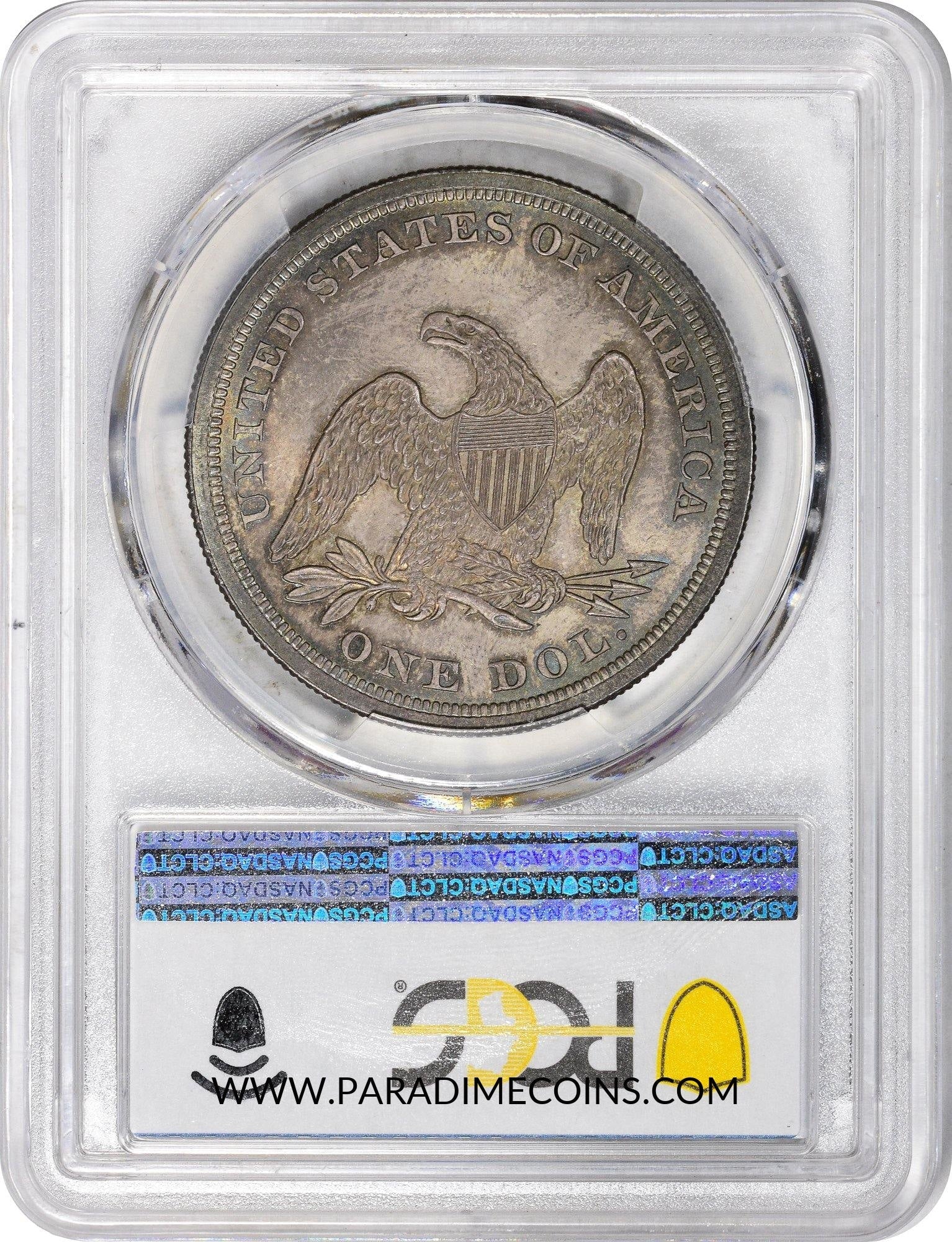 1860 S$1 MS64+ PCGS CAC - Paradime Coins | PCGS NGC CACG CAC Rare US Numismatic Coins For Sale