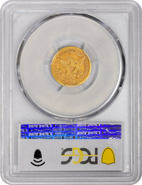 1861-S $2.5 F15 PCGS CAC - Paradime Coins US Coins For Sale