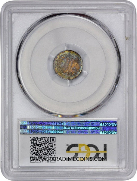 1862 3CS MS66 PCGS CAC - Paradime Coins | PCGS NGC CACG CAC Rare US Numismatic Coins For Sale