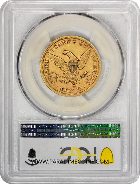 1862-S $10 XF45 PCGS CAC - Paradime Coins | PCGS NGC CACG CAC Rare US Numismatic Coins For Sale