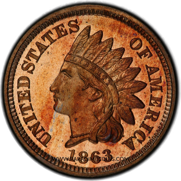 1863 1C PR64 CAM PCGS CAC EEPS - Paradime Coins | PCGS NGC CACG CAC Rare US Numismatic Coins For Sale
