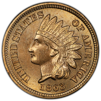 1863 1C MS66 PCGS CAC - Paradime Coins | PCGS NGC CACG CAC Rare US Numismatic Coins For Sale