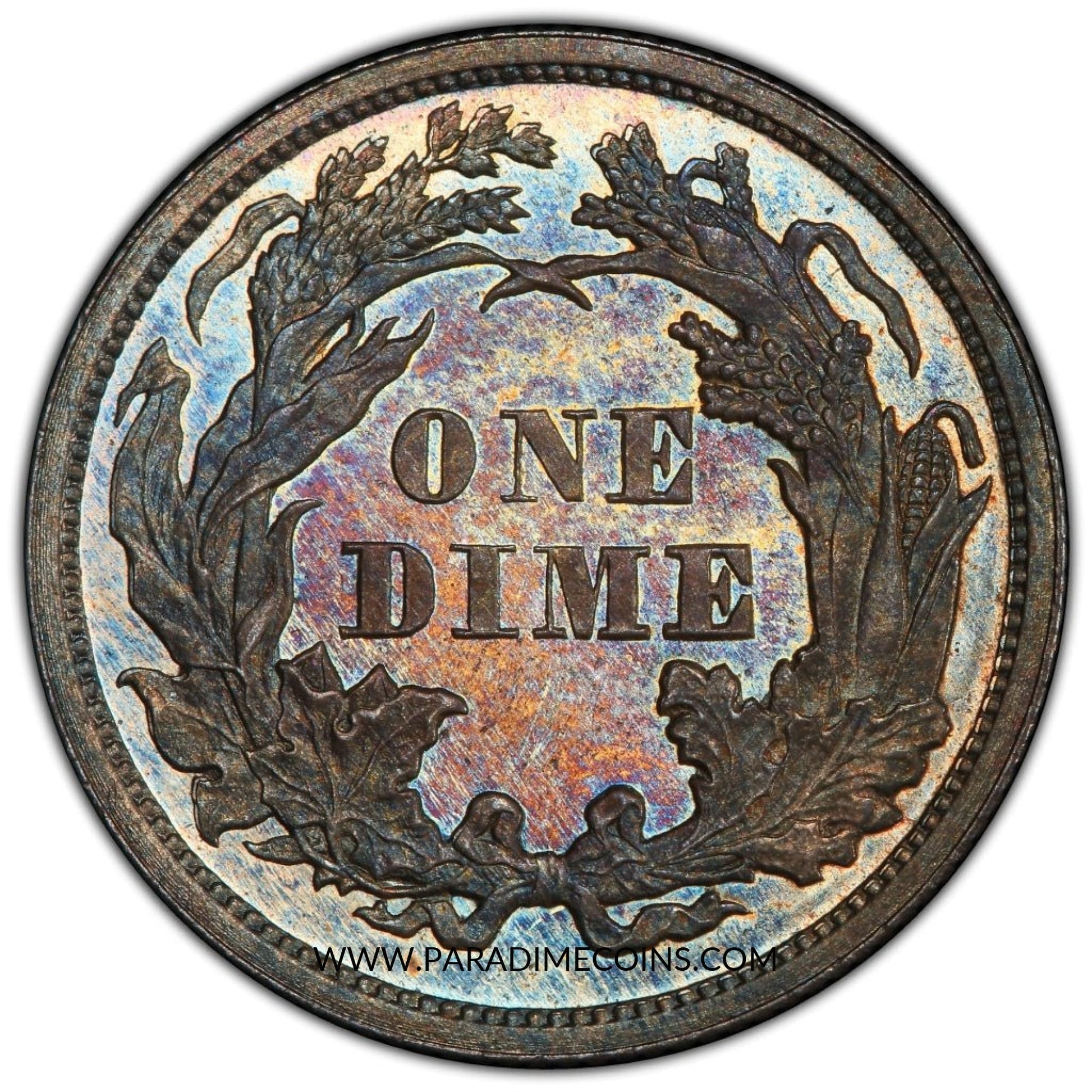 1864 10C PR65 PCGS CAC - Paradime Coins | PCGS NGC CACG CAC Rare US Numismatic Coins For Sale