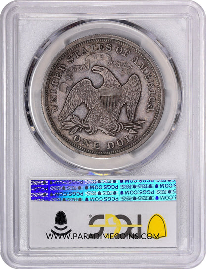 1866 $1 MOTTO PR64 PCGS CAC - Paradime Coins | PCGS NGC CACG CAC Rare US Numismatic Coins For Sale