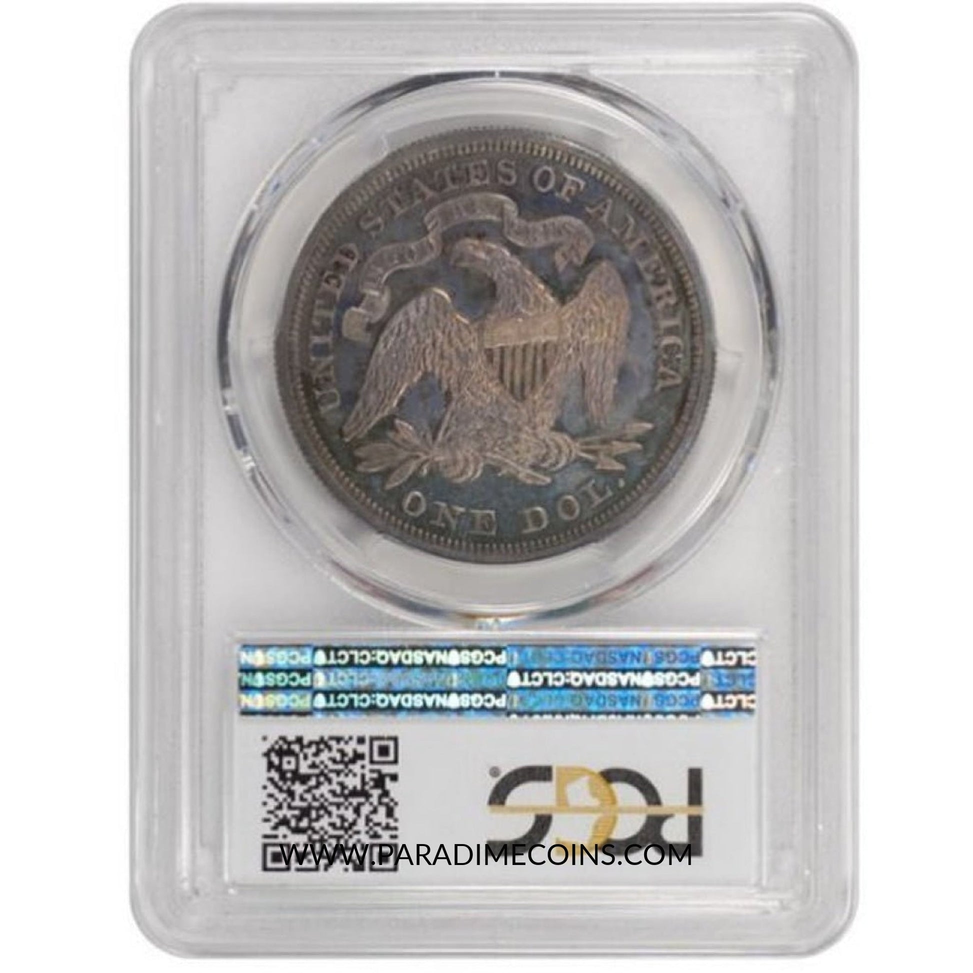 1867 $1 PR64+ PCGS CAC - Paradime Coins | PCGS NGC CACG CAC Rare US Numismatic Coins For Sale