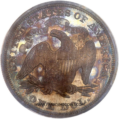 1867 $1 PR64+ PCGS CAC - Paradime Coins | PCGS NGC CACG CAC Rare US Numismatic Coins For Sale