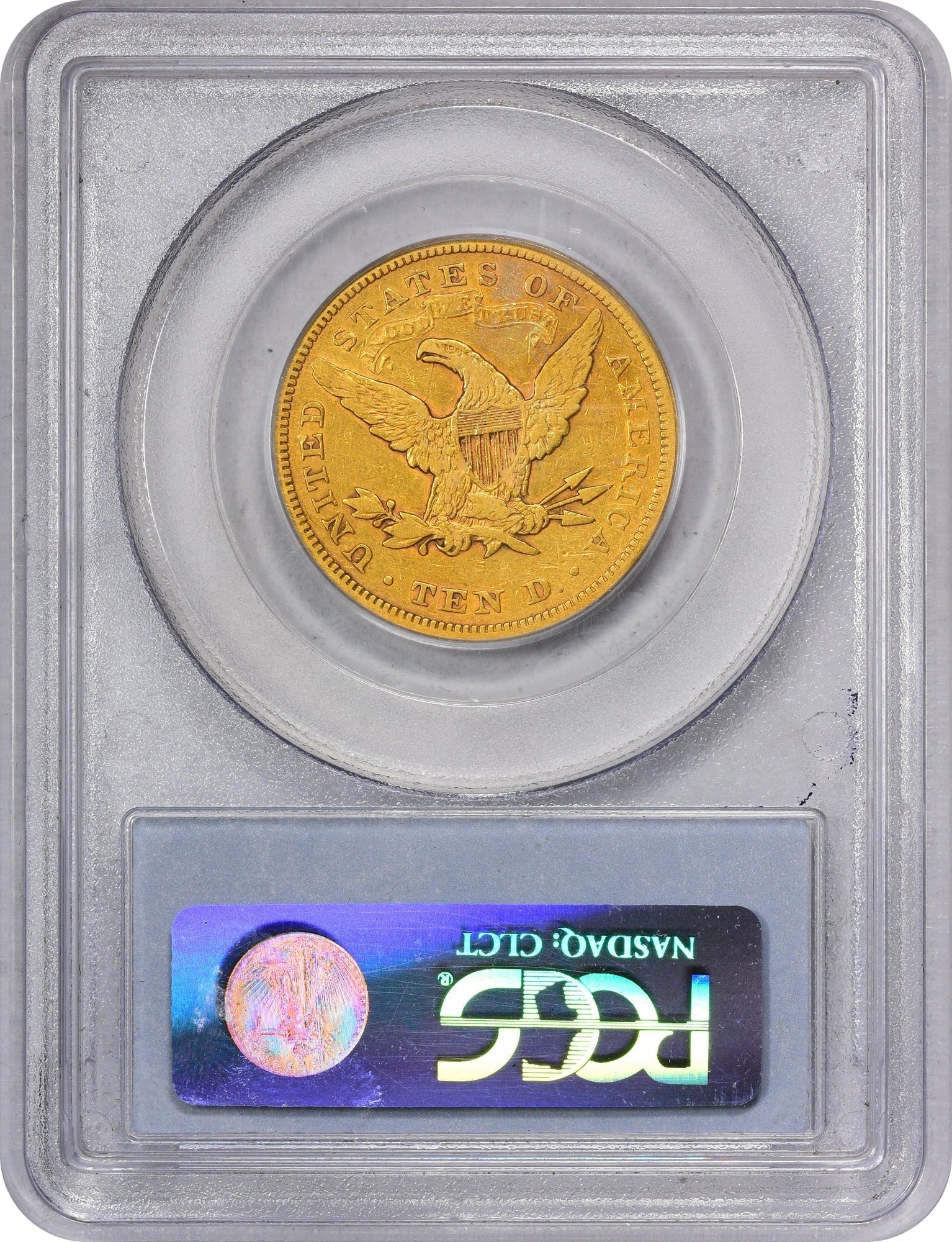 1867-S $10 VF35 PCGS CAC - Paradime Coins | PCGS NGC CACG CAC Rare US Numismatic Coins For Sale