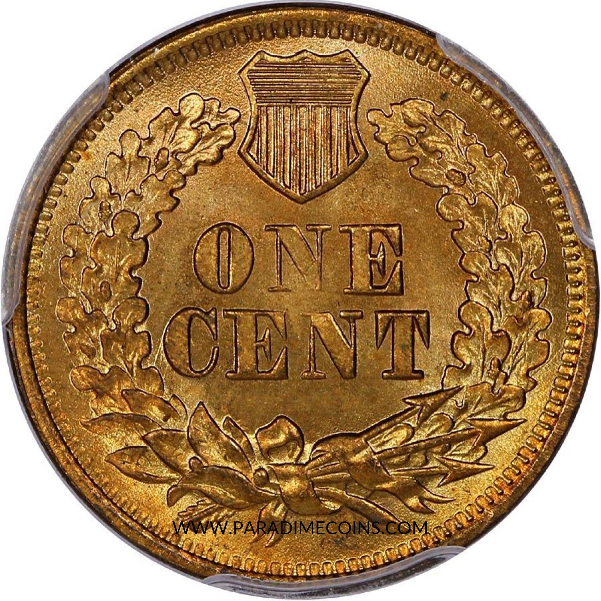 1868 1C MS64 RED PCGS CAC - Paradime Coins | PCGS NGC CACG CAC Rare US Numismatic Coins For Sale