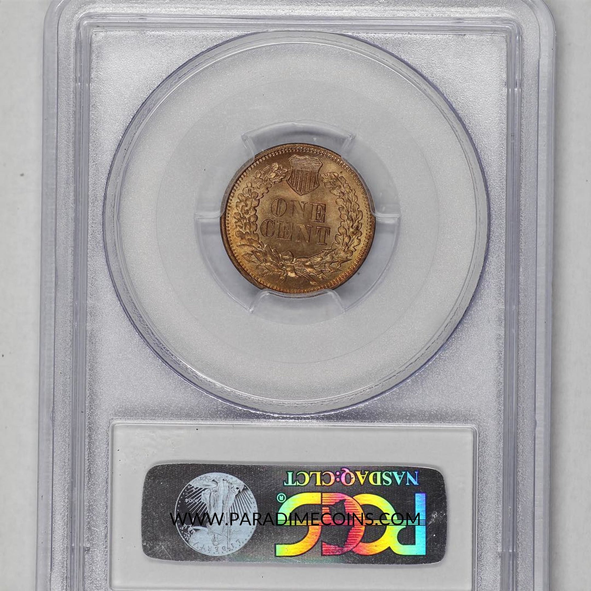 1868 1C MS64 RED PCGS CAC - Paradime Coins | PCGS NGC CACG CAC Rare US Numismatic Coins For Sale