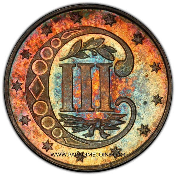 1868 3CS MS66+ PCGS CAC - Paradime Coins | PCGS NGC CACG CAC Rare US Numismatic Coins For Sale