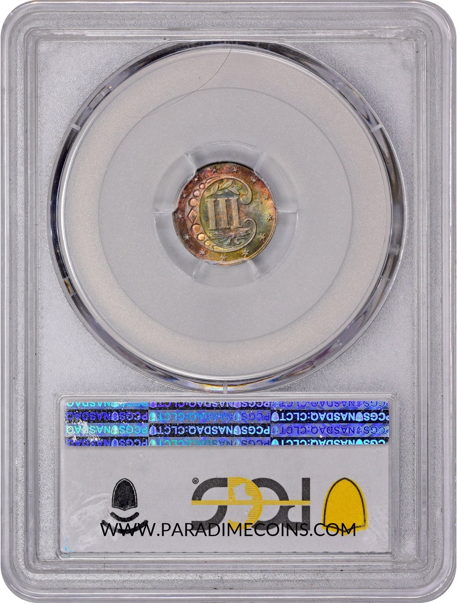 1868 3CS MS66+ PCGS CAC - Paradime Coins | PCGS NGC CACG CAC Rare US Numismatic Coins For Sale