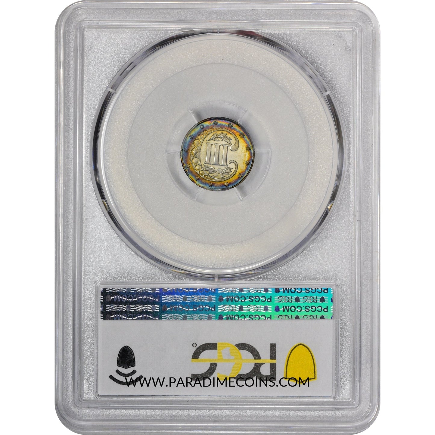 1871 3CS PR63 PCGS CAC - Paradime Coins | PCGS NGC CACG CAC Rare US Numismatic Coins For Sale