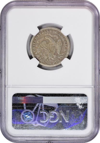 1871-CC 25C VG10 NGC - Paradime Coins | PCGS NGC CACG CAC Rare US Numismatic Coins For Sale