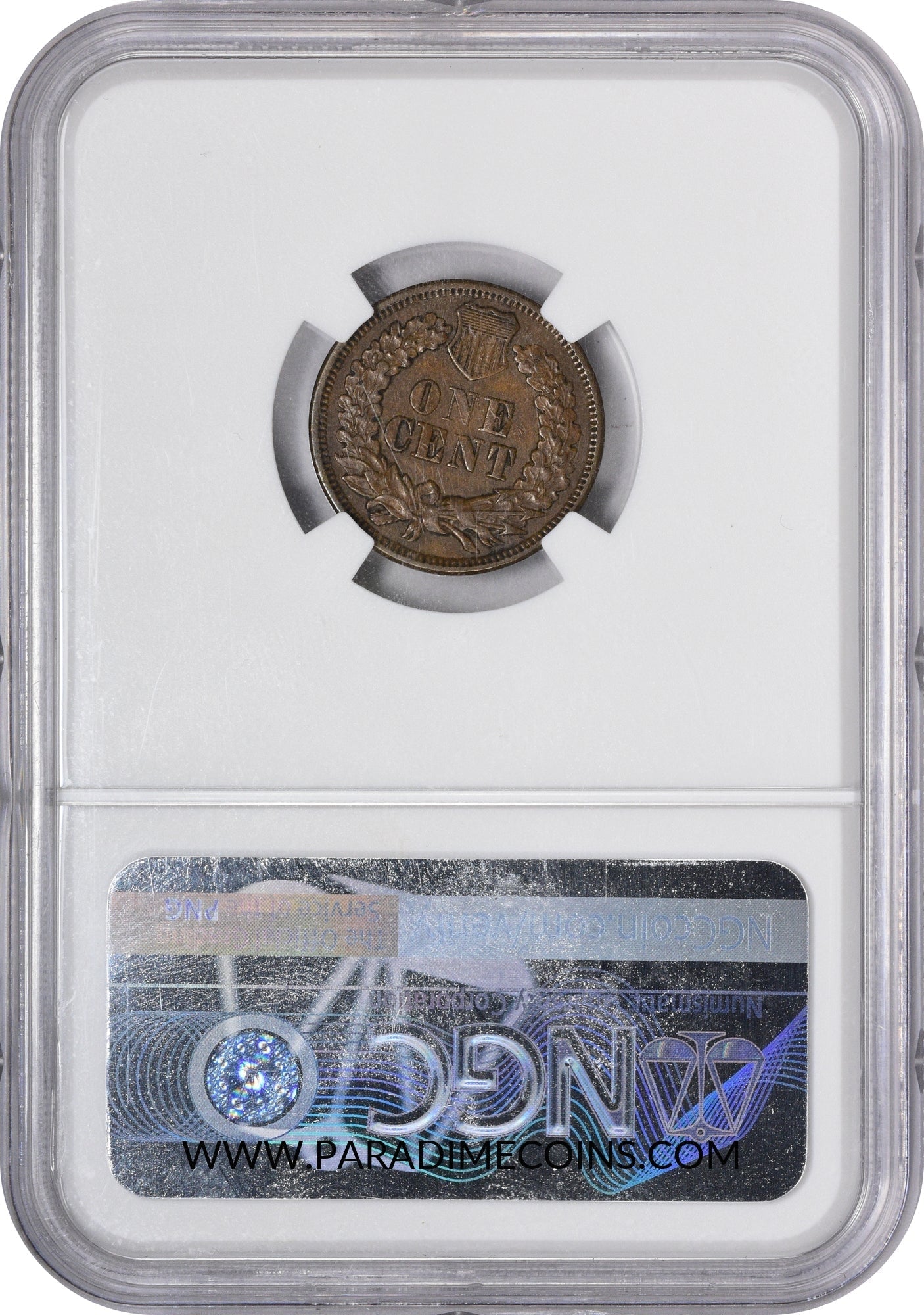 1872 1C SHALLOW N XF45 NGC CAC - Paradime Coins | PCGS NGC CACG CAC Rare US Numismatic Coins For Sale